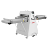 Zanolli   Sirio Freestanding single speed pastry sheeter with 2 x 1000mm belt lengths / 600mm belt width