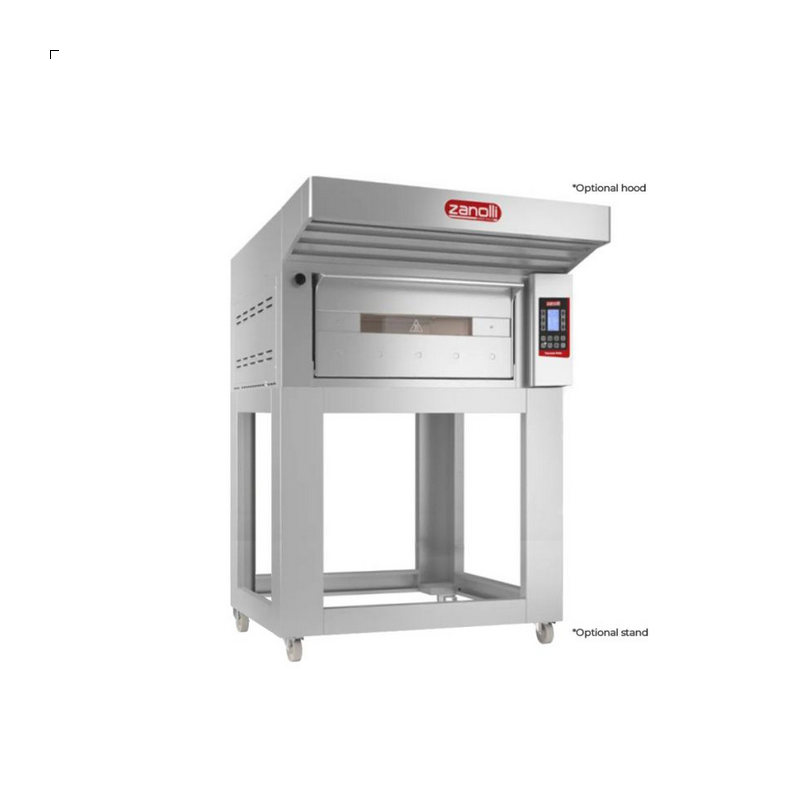Zanolli  Teorema Polis 2 Tray Bakery Deck Oven-260mm Chamber Height