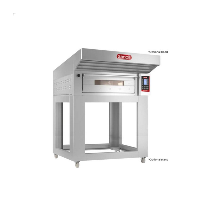 Zanolli  Teorema Polis 4 Tray Bakery Deck Oven - 180mm Chamber Height