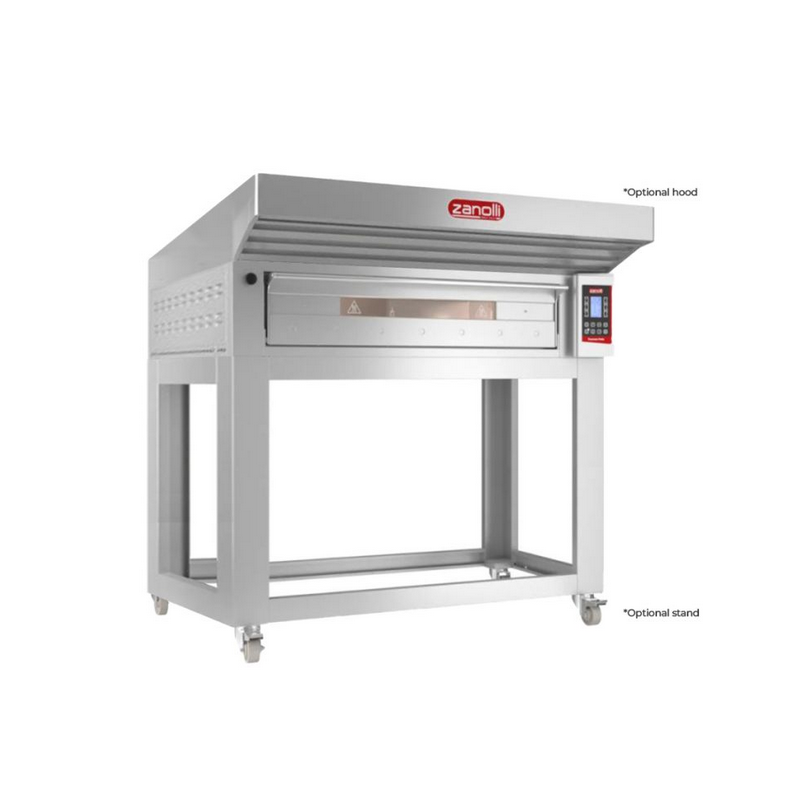 Zanolli  Teorema Polis Super  6 Tray Bakery Deck Oven-180mm Chamber Height