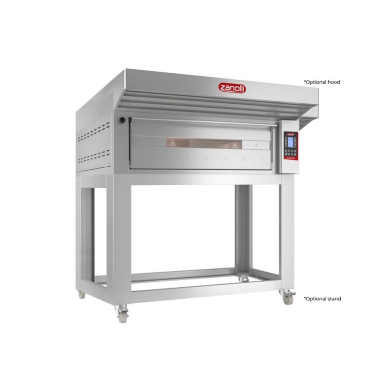 Zanolli  Teorema Polis Super 6 Tray Bakery Deck Oven-260mm Chamber height