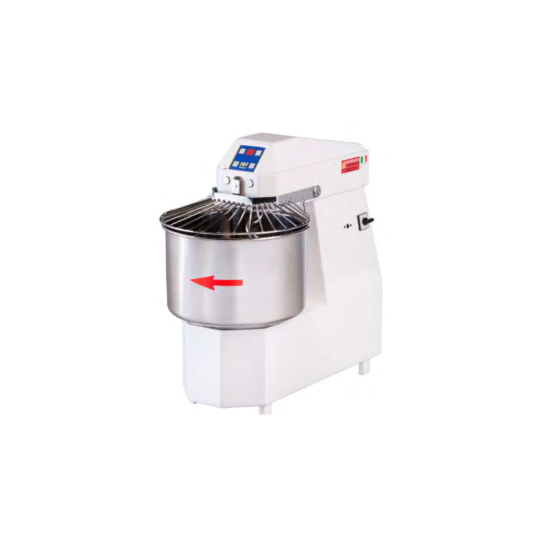 ABP Atlas  40 Lt IGF SPIRAL MIXER, FIXED HEAD WITH TIMER - 18 KG Flour 2200/S38T