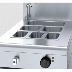 Waldorf 800 Series BM8450E - 450mm Electric Bain Marie 1/1 GN - 160mm Splash Back