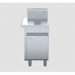 Waldorf 800 Series BT8550-CD-LH - 550mm Bench Top - Cabinet Base With Fixed Front Panel