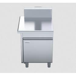 Waldorf 800 Series BT8700-CD-LH - 700mm Bench Top - Cabinet Base With Fixed Front Panel