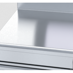 Waldorf 800 Series BT8700-CD-RH - 700mm Bench Top - Cabinet Base With Fixed Front Panel