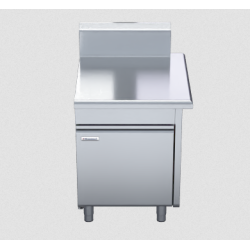 Waldorf 800 Series BT8700-CD-RH - 700mm Bench Top - Cabinet Base With Fixed Front Panel