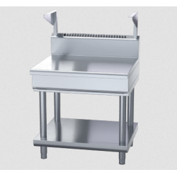 Waldorf 800 Series BT8900S-LS - 900mm Bench Top With Salamander Support Leg Stand