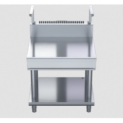 Waldorf 800 Series BT8900S-LS - 900mm Bench Top With Salamander Support Leg Stand