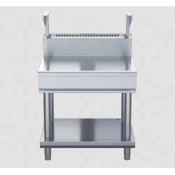 Waldorf 800 Series BT8900S-LS - 900mm Bench Top With Salamander Support Leg Stand