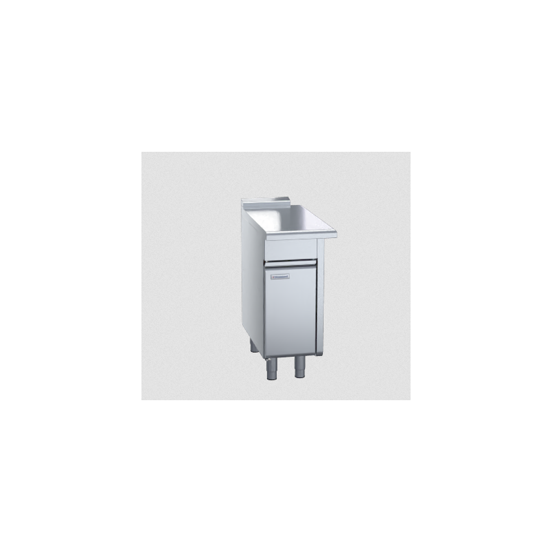 Waldorf 800 Series BTL8400-CD - 400mm Bench Top Low Back Version - Cabinet Base With Fixed Front Panel