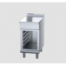 Waldorf 800 Series BTL8450-LS - 450mm Bench Top Low Back Version Leg Stand