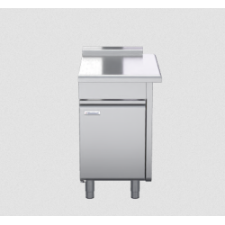 Waldorf 800 Series BTL8550-CD-RH - 550mm Bench Top Low Back Version - Cabinet Base With Fixed Front Panel
