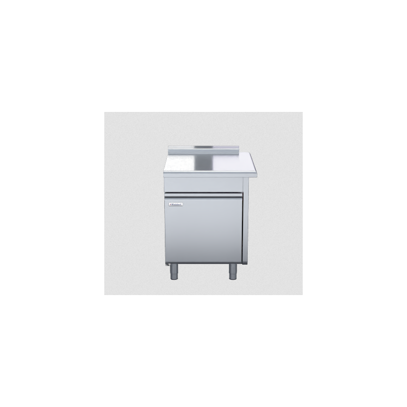 Waldorf 800 Series BTL8700-CD-RH - 700mm Bench Top Low Back Version - Cabinet Base With Fixed Front Panel