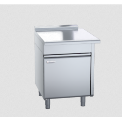 Waldorf 800 Series BTL8700-CD-RH - 700mm Bench Top Low Back Version - Cabinet Base With Fixed Front Panel