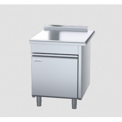 Waldorf 800 Series BTL8700-CD-RH - 700mm Bench Top Low Back Version - Cabinet Base With Fixed Front Panel