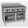 Waldorf 800 Series CHL8120G-CB - 1200mm Gas Chargrill Low Back Version - Cabinet Base