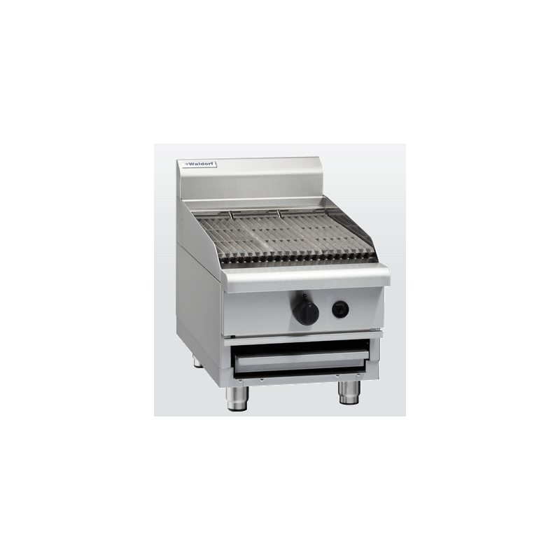 Waldorf 800 Series CHL8450G-B - 450mm Gas Chargrill Low Back Version - Bench Model