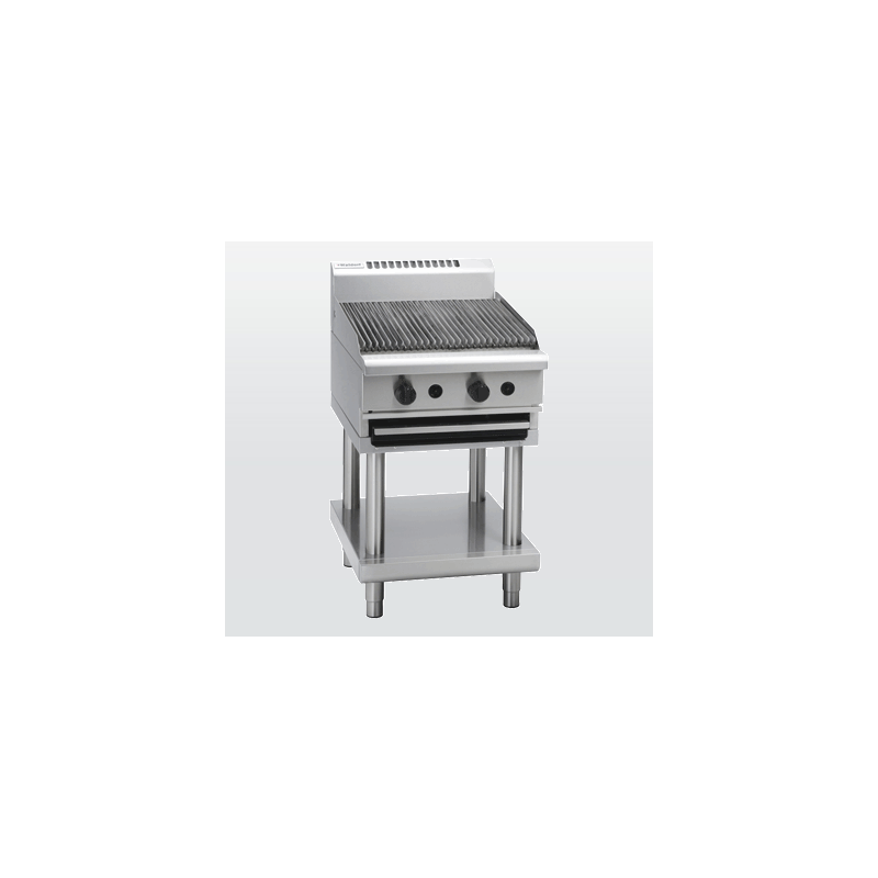 Waldorf 800 Series CHL8600G-LS - 600mm Gas Chargrill Low Back Version Leg Stand