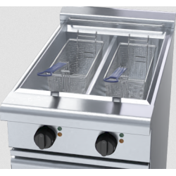 Waldorf 800 Series FNL8224E - 450mm Electric Fryer Low Back Version