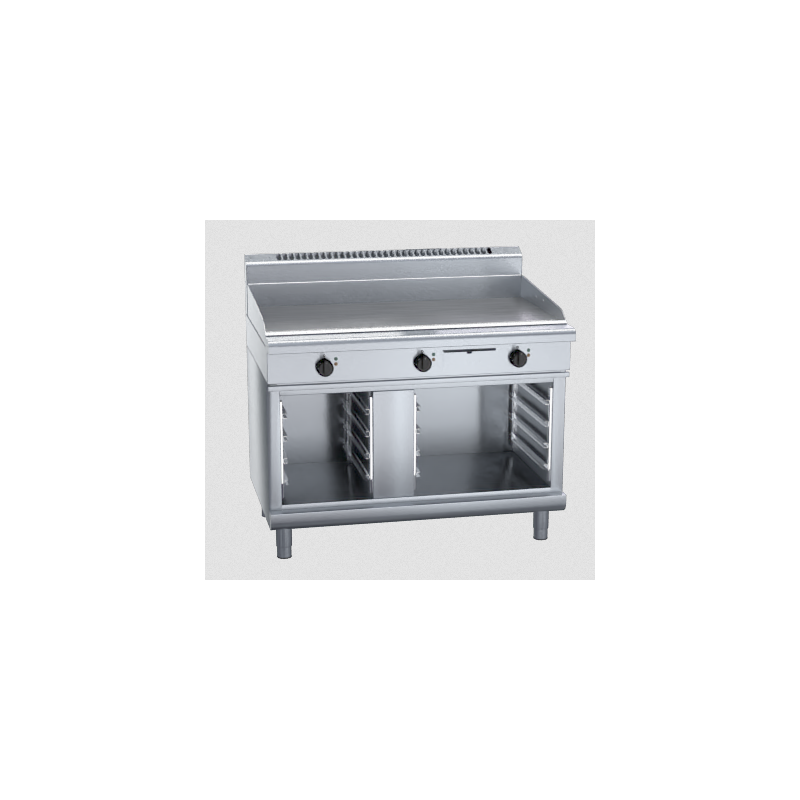 Waldorf 800 Series GP8120E-CB - 1200mm Electric Griddle - Cabinet Base