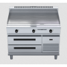 Waldorf 800 Series GP8120E-RB - 120mm Electric Griddle - Refrigerated Base