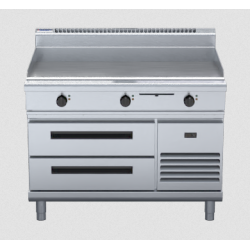 Waldorf 800 Series GP8120E-RB - 120mm Electric Griddle - Refrigerated Base