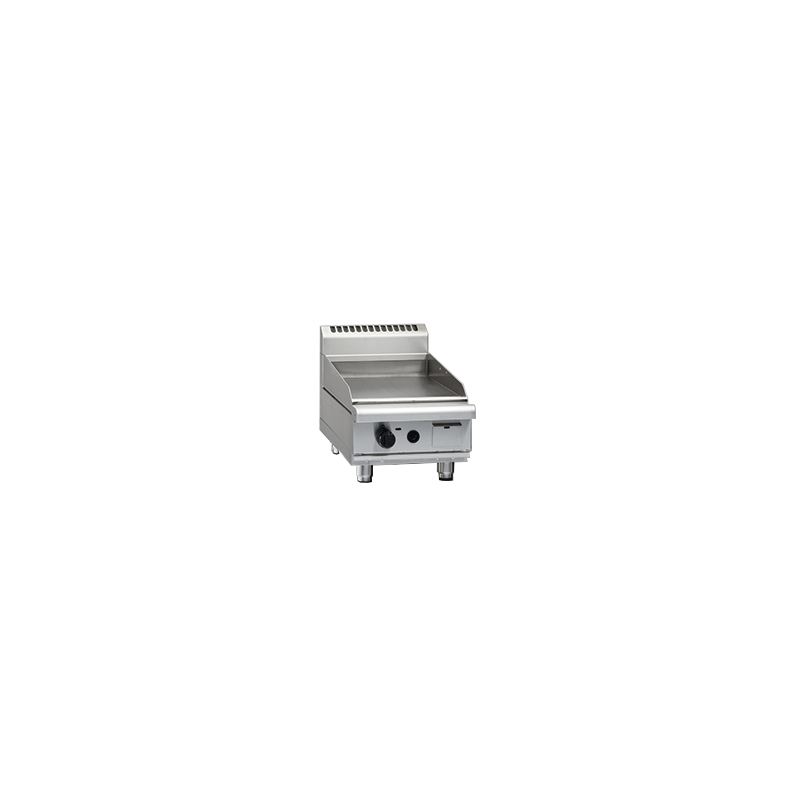 Waldorf 800 Series GP8450G-B - 450mm Gas Griddle Low Back Version - Bench Model