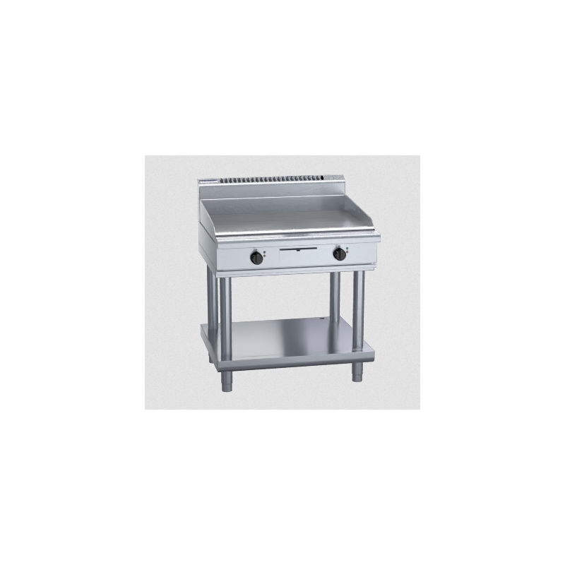 Waldorf 800 Series GP8900E-LS - 900mm Electric Griddle - Leg Stand