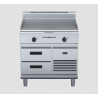 Waldorf 800 Series GP8900E-RB - 900mm Electric Griddle - Refrigerated Base