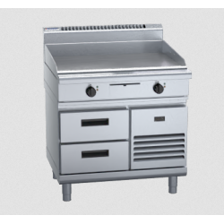 Waldorf 800 Series GP8900E-RB - 900mm Electric Griddle - Refrigerated Base