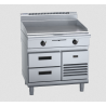 Waldorf 800 Series GP8900E-RB - 900mm Electric Griddle - Refrigerated Base