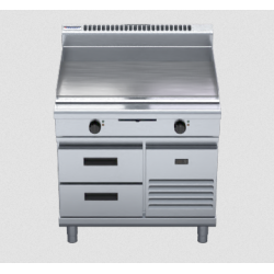 Waldorf 800 Series GP8900E-RB - 900mm Electric Griddle - Refrigerated Base