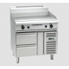 Waldorf 800 Series GP8900G-RB - 900mm Gas Griddle ? Refrigerated Base