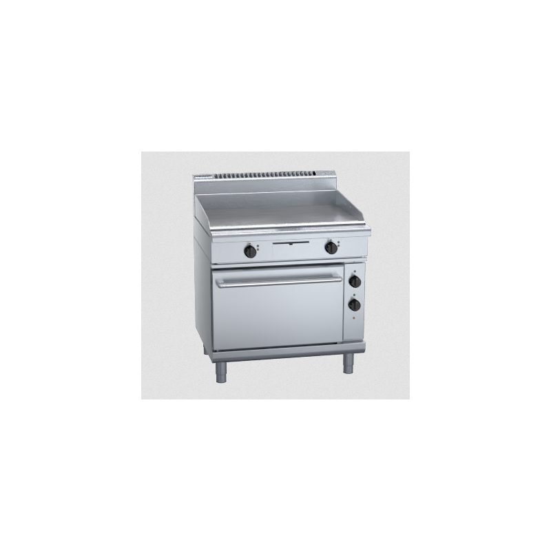 Waldorf 800 Series GP8910E - 900mm Electric Griddle Static Oven Range