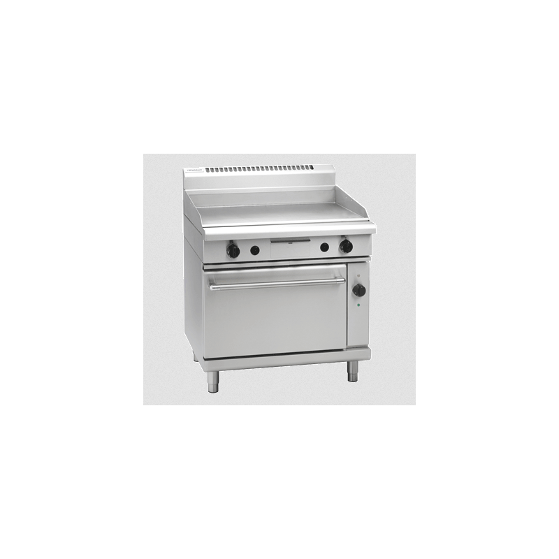 Waldorf 800 Series GP8910GEC - 900mm Gas Griddle Electric Convection Oven Range
