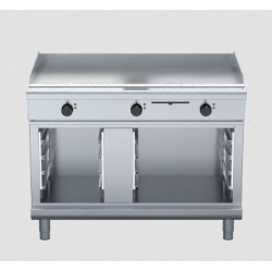 Waldorf 800 Series GPL8120E-CB - 1200mm Electric Griddle Low Back Version - Cabinet Base