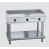 Waldorf 800 Series GPL8120E-LS - 1200mm Electric Griddle Low Back Version - Leg Stand