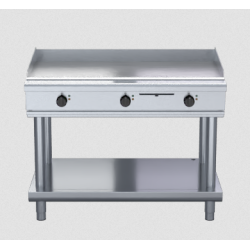 Waldorf 800 Series GPL8120E-LS - 1200mm Electric Griddle Low Back Version - Leg Stand