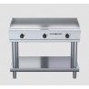 Waldorf 800 Series GPL8120E-LS - 1200mm Electric Griddle Low Back Version - Leg Stand