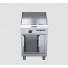 Waldorf 800 Series GPL8600E-CB - 600mm Electric Griddle Low Back Version - Cabinet Base