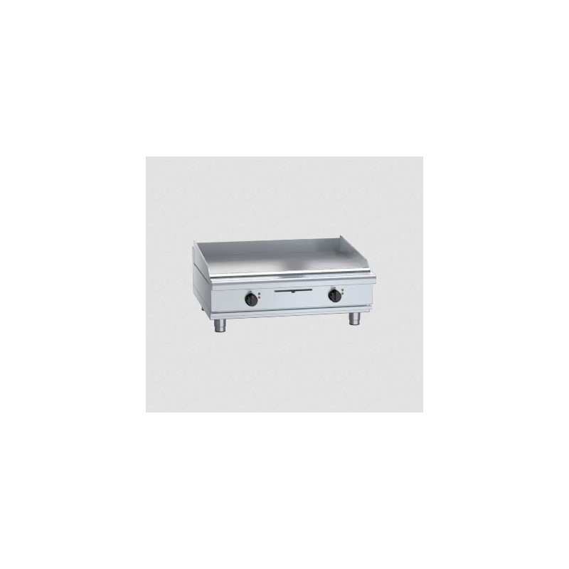 Waldorf 800 Series GPL8900E-B - 900mm Electric Griddle Low Back Version - Bench Model