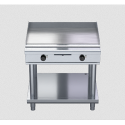 Waldorf 800 Series GPL8900E-LS - 900mm Electric Griddle Low Back Version - Leg Stand