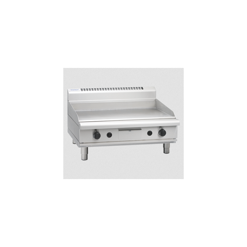 Waldorf 800 Series GPL8900G-B - 900mm Gas Griddle Low Back Version Bench Model