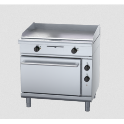 Waldorf 800 Series GPL8910E - 900mm Electric Griddle Static Oven Range Low Back Version