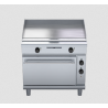 Waldorf 800 Series GPL8910E - 900mm Electric Griddle Static Oven Range Low Back Version