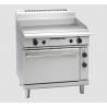 Waldorf 800 Series GPL8910GE - 900mm Gas Griddle Electric Static Oven Range Low Back Version