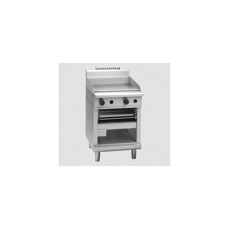 Waldorf 800 Series GTL8600G - 600mm Gas Griddle Toaster Low Back Version
