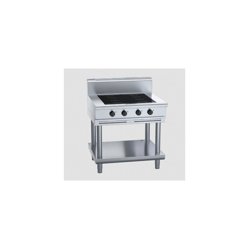 Waldorf 800 Series IN8400F-LS - 900mm Electric Induction Cooktop - Leg Stand