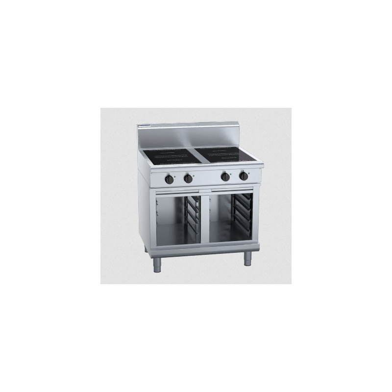 Waldorf 800 Series IN8400R5-CB - 900mm Electric Induction Cooktop Low Back Version - Cabinet Base